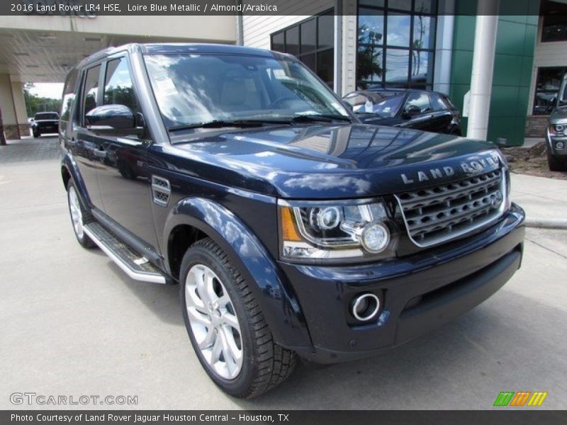 Loire Blue Metallic / Almond/Arabica 2016 Land Rover LR4 HSE