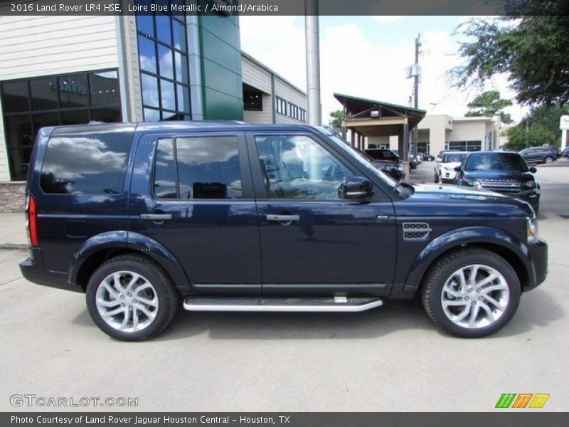Loire Blue Metallic / Almond/Arabica 2016 Land Rover LR4 HSE