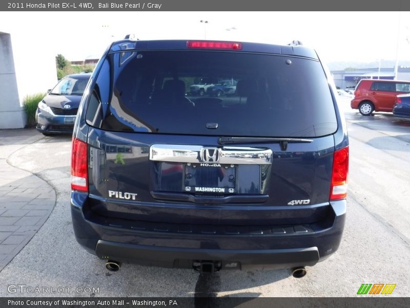 Bali Blue Pearl / Gray 2011 Honda Pilot EX-L 4WD