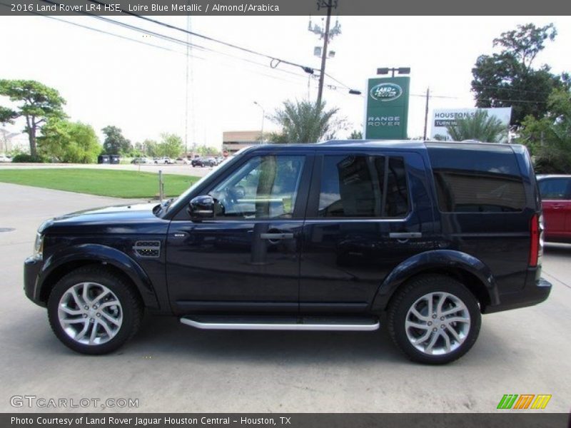 Loire Blue Metallic / Almond/Arabica 2016 Land Rover LR4 HSE