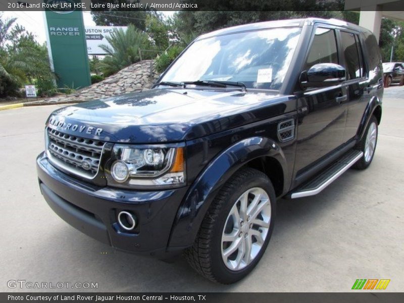 Loire Blue Metallic / Almond/Arabica 2016 Land Rover LR4 HSE