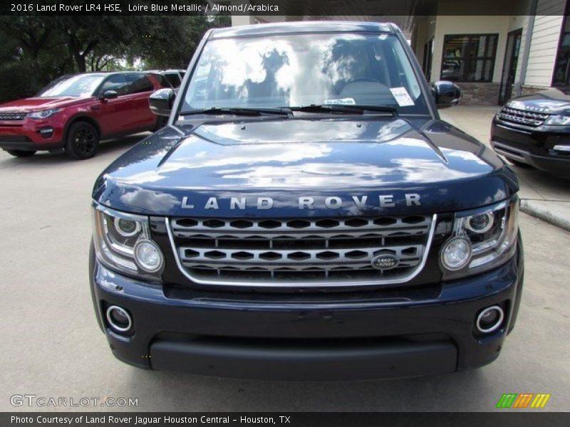 Loire Blue Metallic / Almond/Arabica 2016 Land Rover LR4 HSE