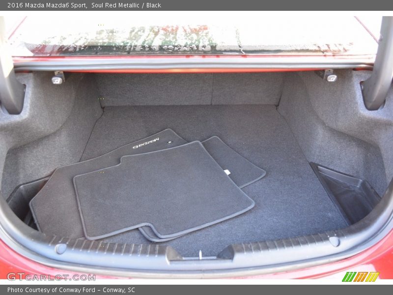 Soul Red Metallic / Black 2016 Mazda Mazda6 Sport