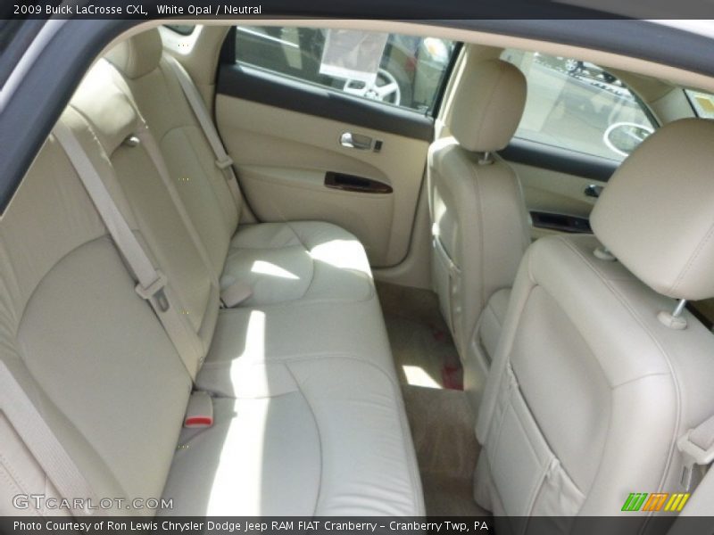 White Opal / Neutral 2009 Buick LaCrosse CXL