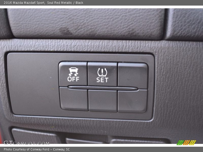 Soul Red Metallic / Black 2016 Mazda Mazda6 Sport