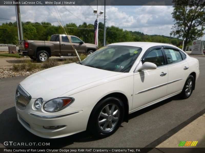 White Opal / Neutral 2009 Buick LaCrosse CXL