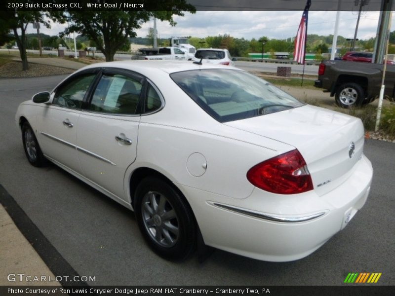 White Opal / Neutral 2009 Buick LaCrosse CXL