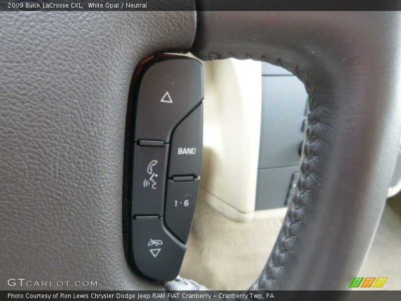 White Opal / Neutral 2009 Buick LaCrosse CXL