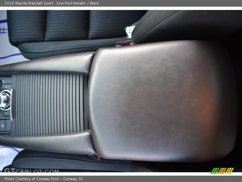 Soul Red Metallic / Black 2016 Mazda Mazda6 Sport
