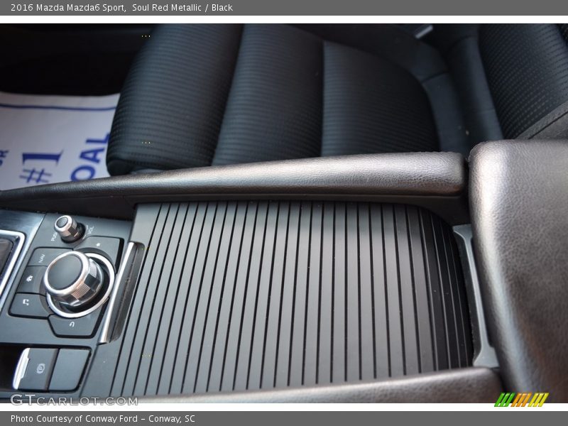 Soul Red Metallic / Black 2016 Mazda Mazda6 Sport