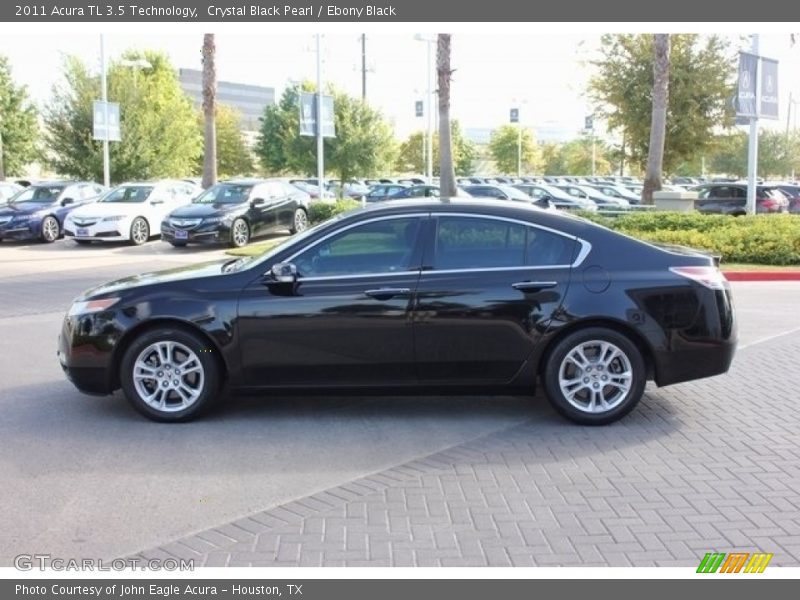 Crystal Black Pearl / Ebony Black 2011 Acura TL 3.5 Technology