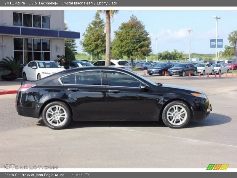 Crystal Black Pearl / Ebony Black 2011 Acura TL 3.5 Technology