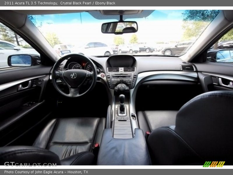 Crystal Black Pearl / Ebony Black 2011 Acura TL 3.5 Technology