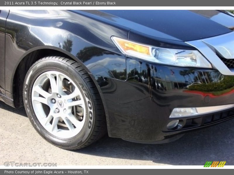 Crystal Black Pearl / Ebony Black 2011 Acura TL 3.5 Technology