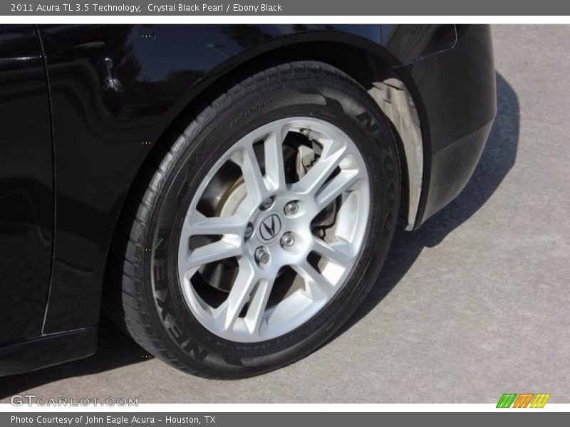 Crystal Black Pearl / Ebony Black 2011 Acura TL 3.5 Technology