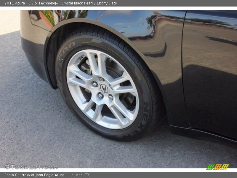 Crystal Black Pearl / Ebony Black 2011 Acura TL 3.5 Technology