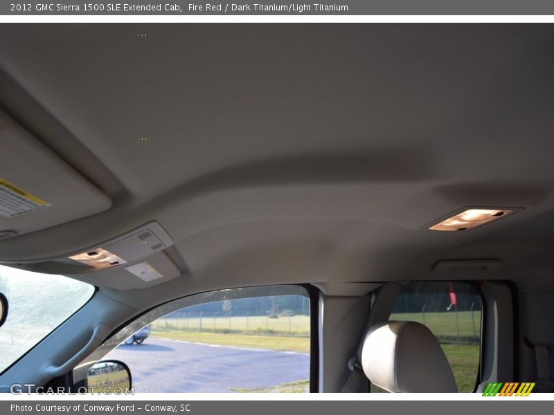 Fire Red / Dark Titanium/Light Titanium 2012 GMC Sierra 1500 SLE Extended Cab