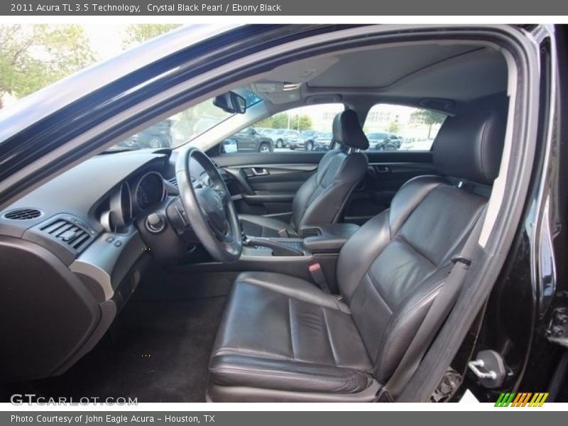 Crystal Black Pearl / Ebony Black 2011 Acura TL 3.5 Technology