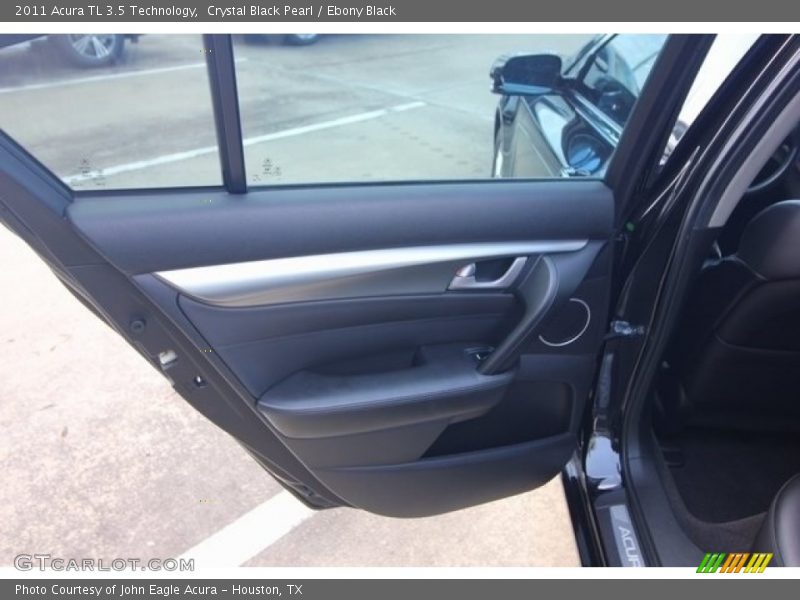 Crystal Black Pearl / Ebony Black 2011 Acura TL 3.5 Technology