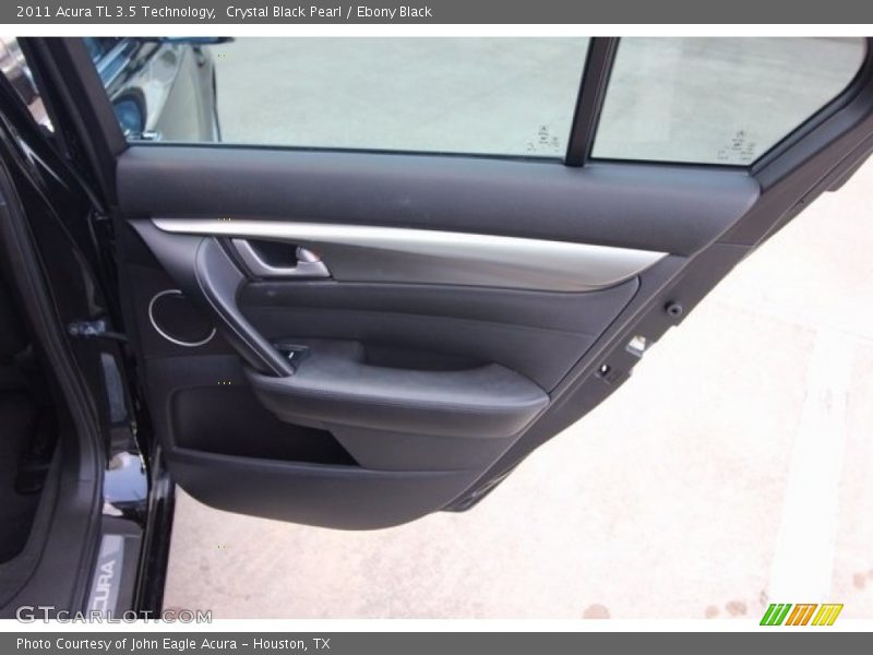 Crystal Black Pearl / Ebony Black 2011 Acura TL 3.5 Technology