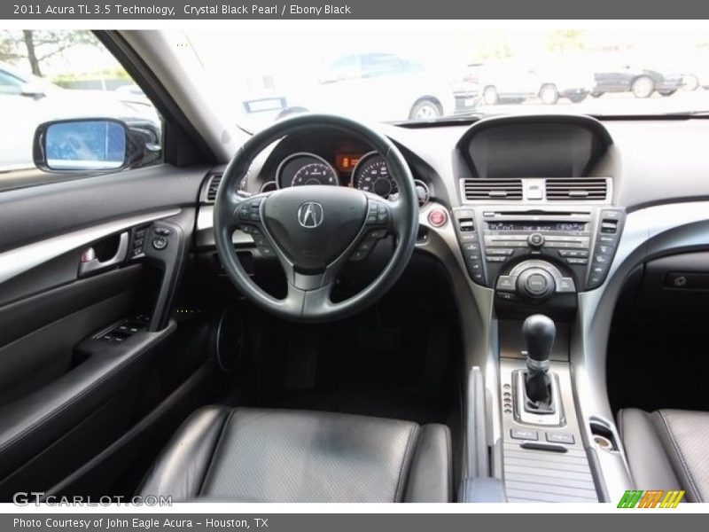 Crystal Black Pearl / Ebony Black 2011 Acura TL 3.5 Technology