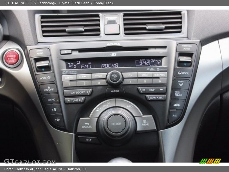 Crystal Black Pearl / Ebony Black 2011 Acura TL 3.5 Technology
