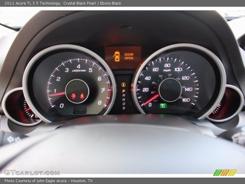 Crystal Black Pearl / Ebony Black 2011 Acura TL 3.5 Technology