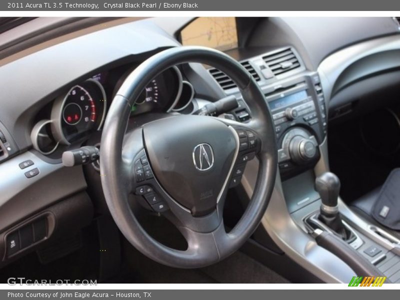 Crystal Black Pearl / Ebony Black 2011 Acura TL 3.5 Technology