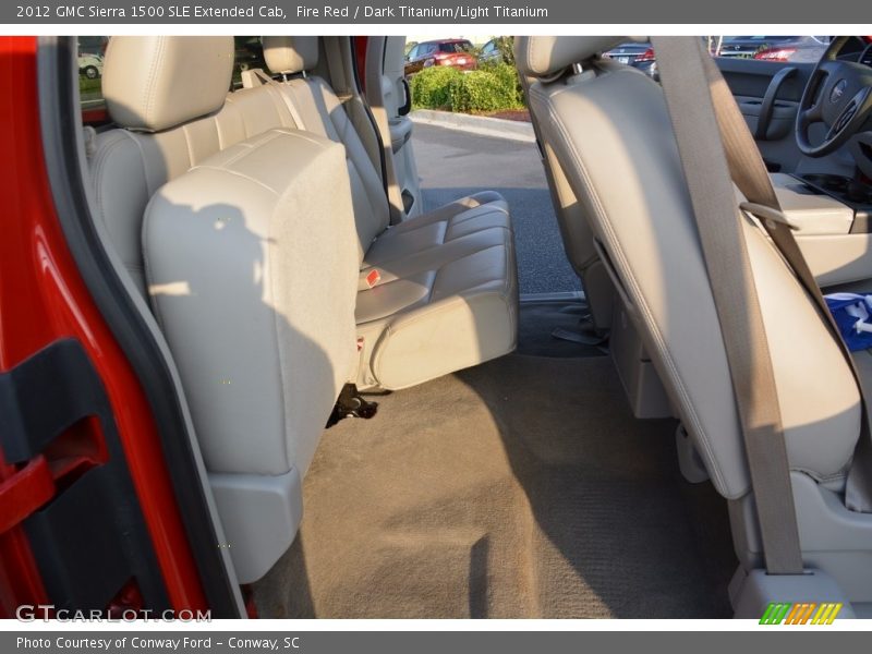Fire Red / Dark Titanium/Light Titanium 2012 GMC Sierra 1500 SLE Extended Cab