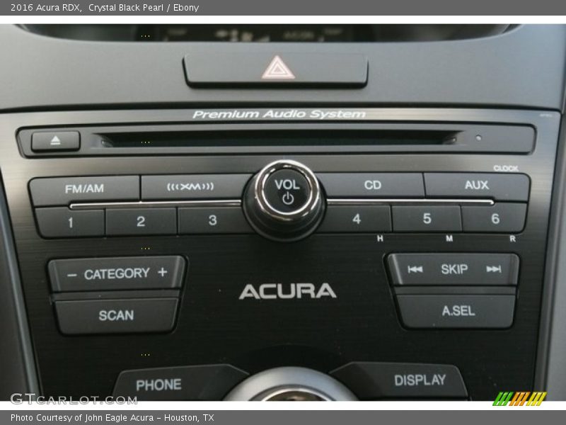 Crystal Black Pearl / Ebony 2016 Acura RDX