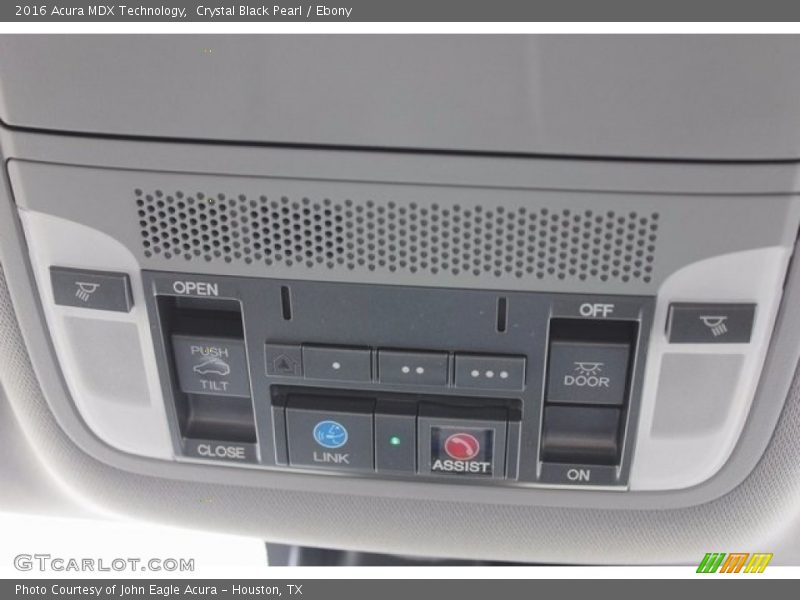 Crystal Black Pearl / Ebony 2016 Acura MDX Technology