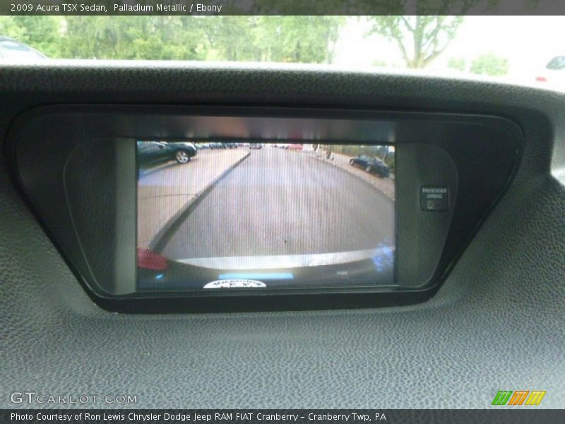 Palladium Metallic / Ebony 2009 Acura TSX Sedan