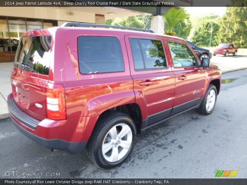 Deep Cherry Red Crystal Pearl / Dark Slate Gray/Light Pebble 2014 Jeep Patriot Latitude 4x4