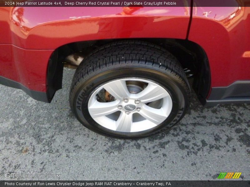 Deep Cherry Red Crystal Pearl / Dark Slate Gray/Light Pebble 2014 Jeep Patriot Latitude 4x4