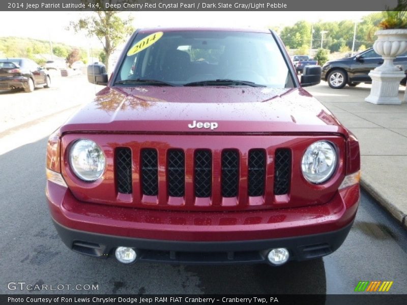 Deep Cherry Red Crystal Pearl / Dark Slate Gray/Light Pebble 2014 Jeep Patriot Latitude 4x4