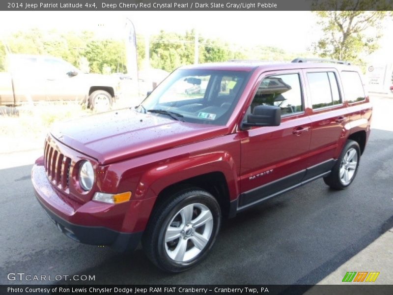 Deep Cherry Red Crystal Pearl / Dark Slate Gray/Light Pebble 2014 Jeep Patriot Latitude 4x4