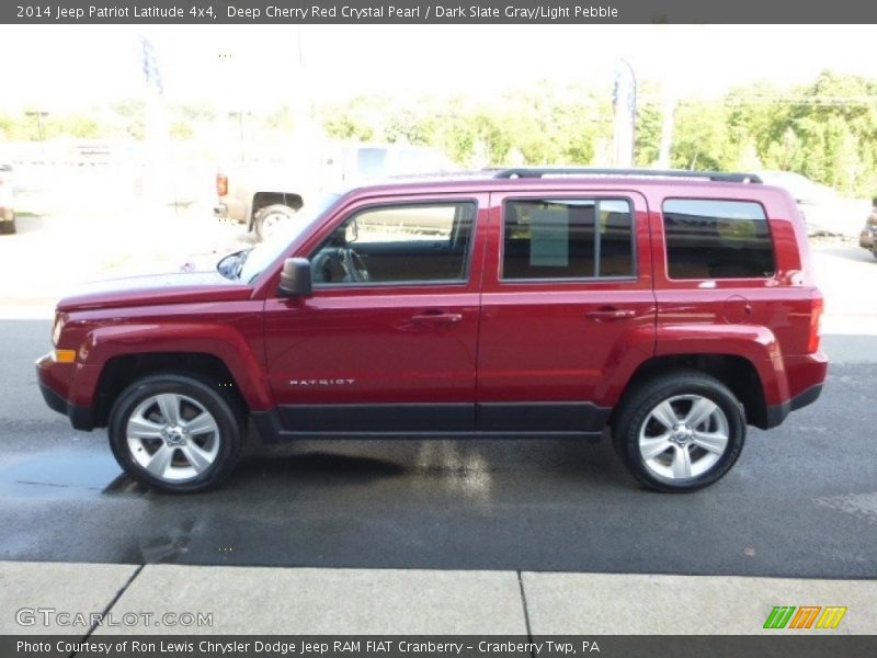 Deep Cherry Red Crystal Pearl / Dark Slate Gray/Light Pebble 2014 Jeep Patriot Latitude 4x4