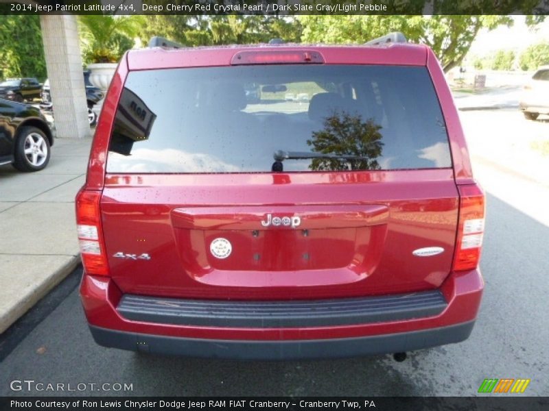 Deep Cherry Red Crystal Pearl / Dark Slate Gray/Light Pebble 2014 Jeep Patriot Latitude 4x4