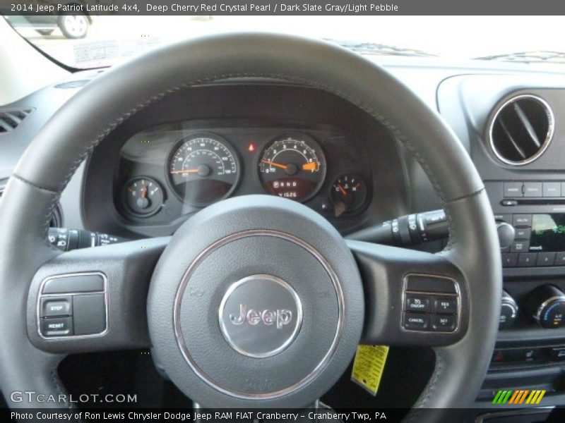 Deep Cherry Red Crystal Pearl / Dark Slate Gray/Light Pebble 2014 Jeep Patriot Latitude 4x4