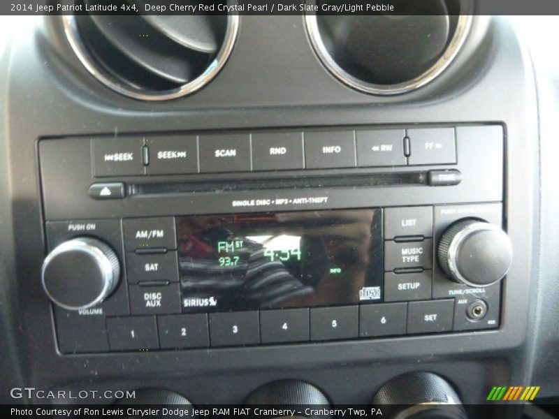Deep Cherry Red Crystal Pearl / Dark Slate Gray/Light Pebble 2014 Jeep Patriot Latitude 4x4