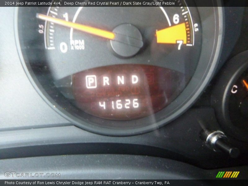 Deep Cherry Red Crystal Pearl / Dark Slate Gray/Light Pebble 2014 Jeep Patriot Latitude 4x4
