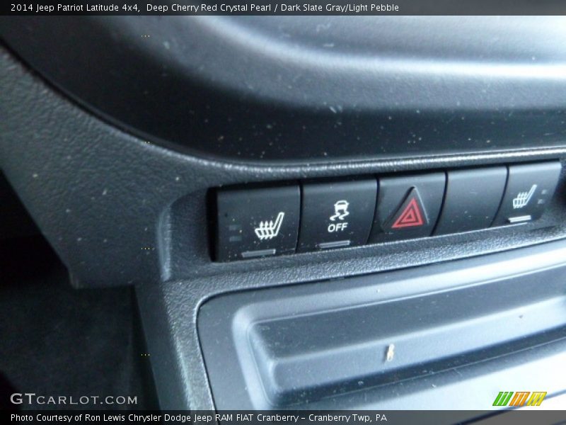 Deep Cherry Red Crystal Pearl / Dark Slate Gray/Light Pebble 2014 Jeep Patriot Latitude 4x4