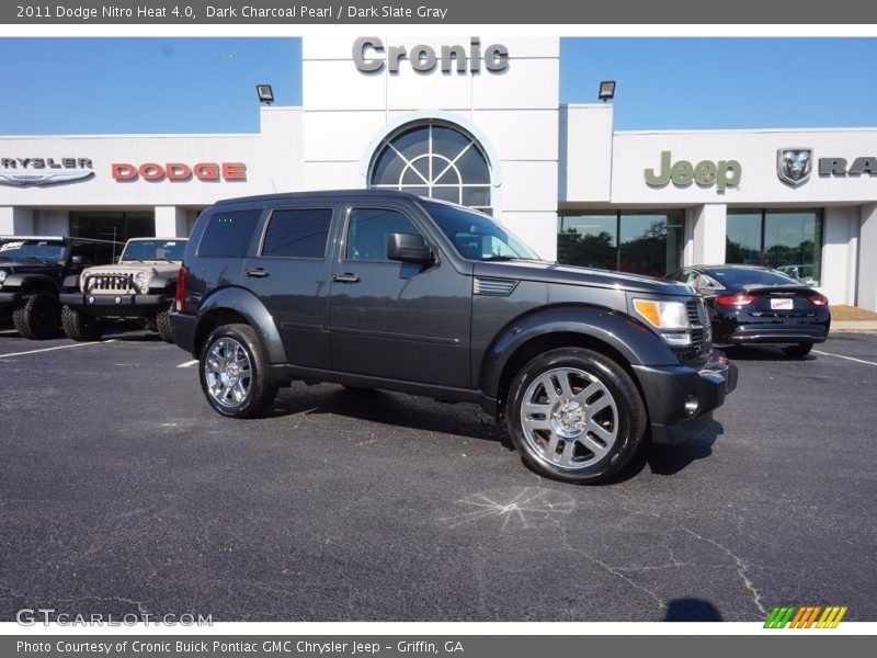 Dark Charcoal Pearl / Dark Slate Gray 2011 Dodge Nitro Heat 4.0