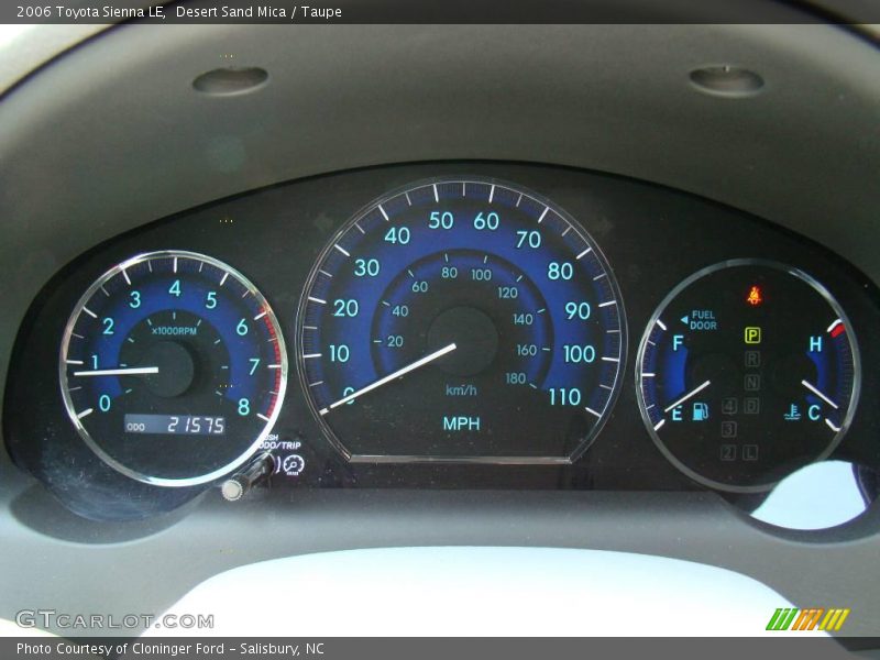 Desert Sand Mica / Taupe 2006 Toyota Sienna LE