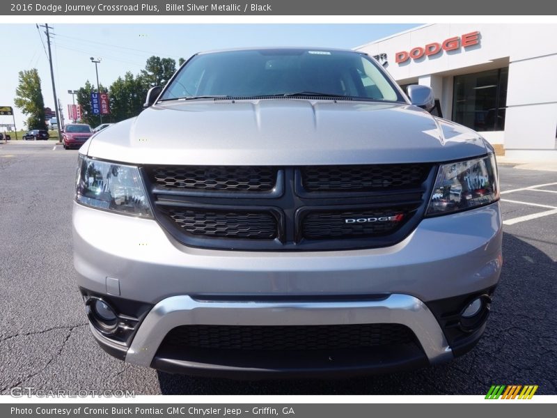 Billet Silver Metallic / Black 2016 Dodge Journey Crossroad Plus