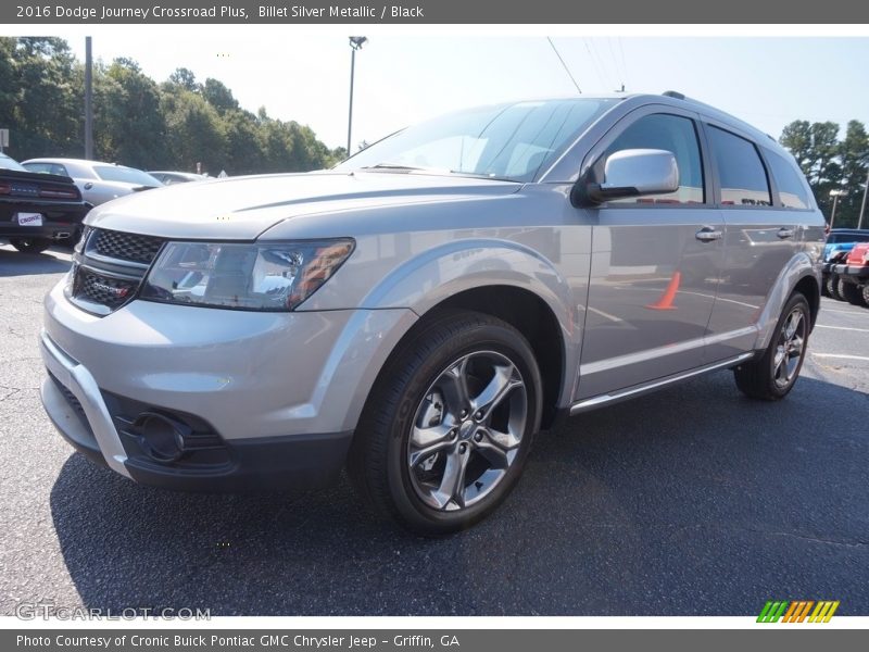 Billet Silver Metallic / Black 2016 Dodge Journey Crossroad Plus