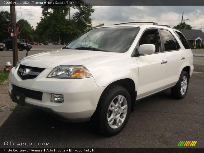 Taffeta White / Saddle/Black 2006 Acura MDX