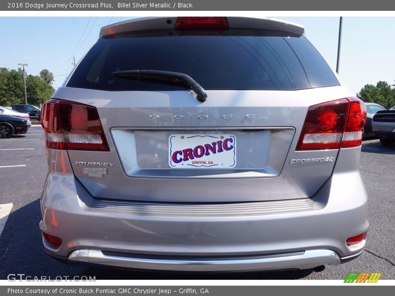 Billet Silver Metallic / Black 2016 Dodge Journey Crossroad Plus