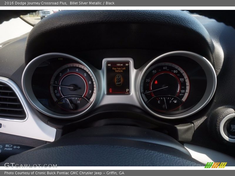 Billet Silver Metallic / Black 2016 Dodge Journey Crossroad Plus