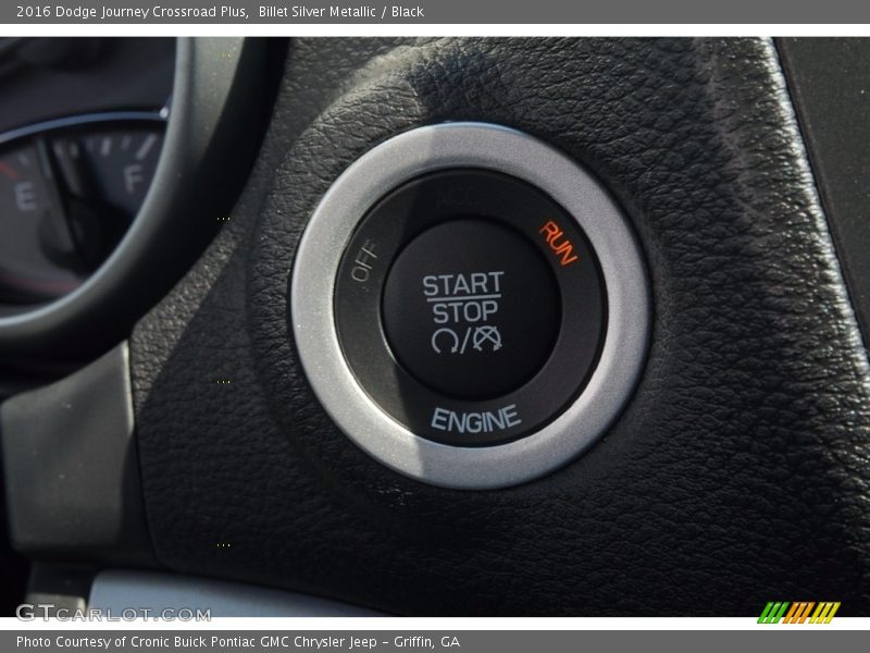 Billet Silver Metallic / Black 2016 Dodge Journey Crossroad Plus